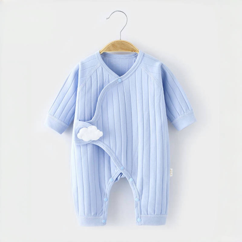 Baby Newborn Cloud Velcro Romper