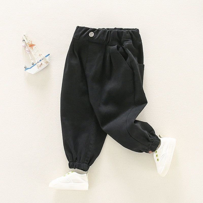 Baby Toddlers Cuffed Casual Pants