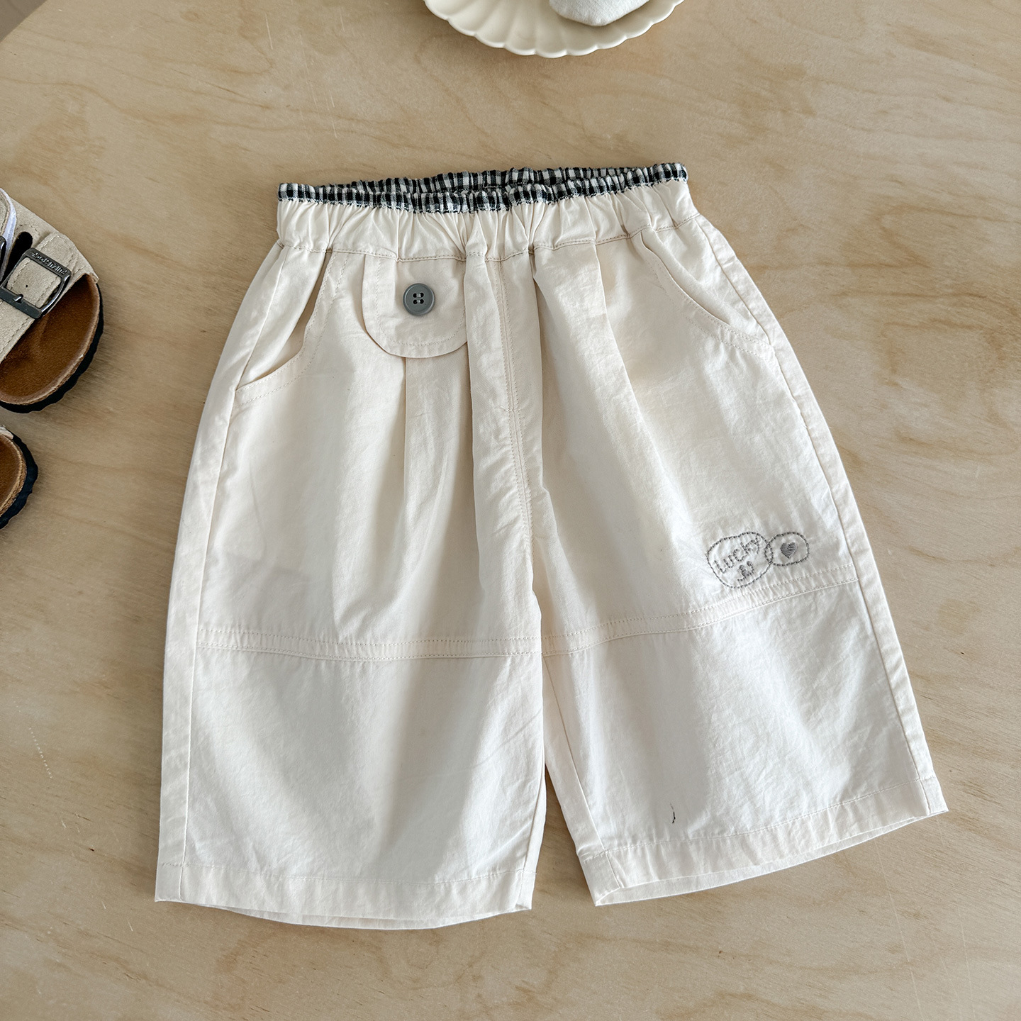 Baby Embroidery Pattern Pants