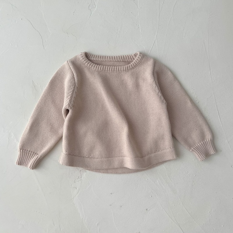 Baby Toddler Knitted Sweater Overalls