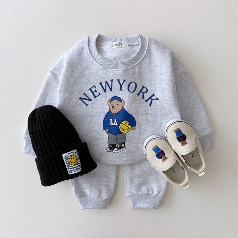2-Piece Baby Toddler Sweatshirt Set