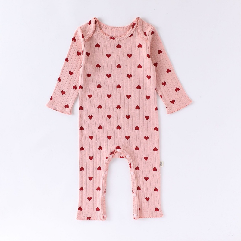 Baby Heart Print Romper