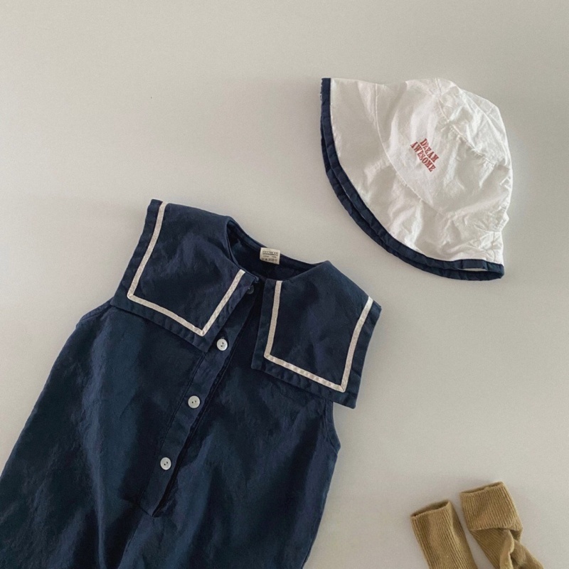 Baby Navy Style Romper