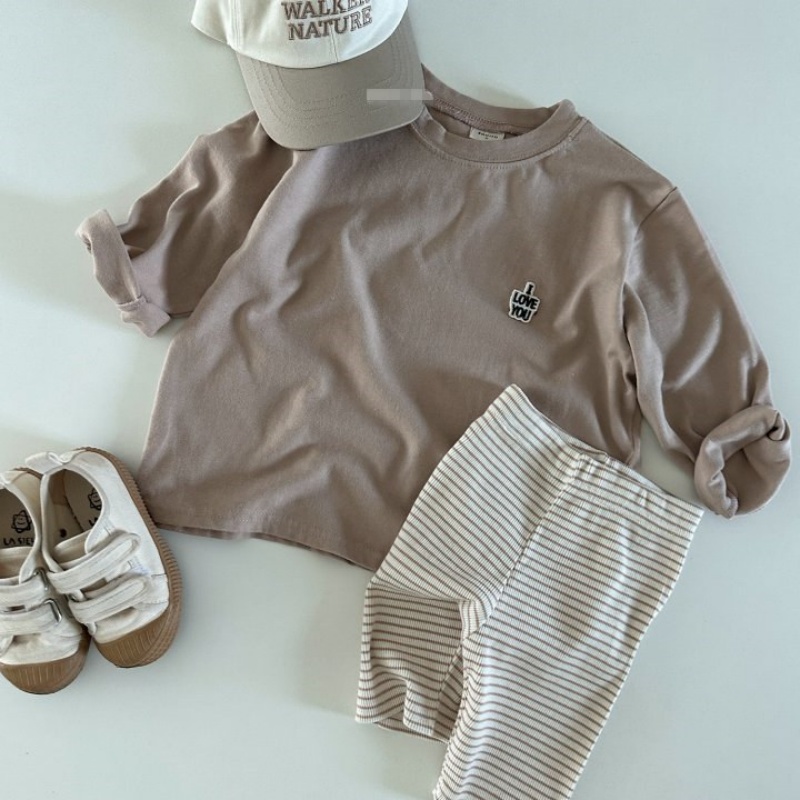 Baby Striped 2-Piece Sports Set