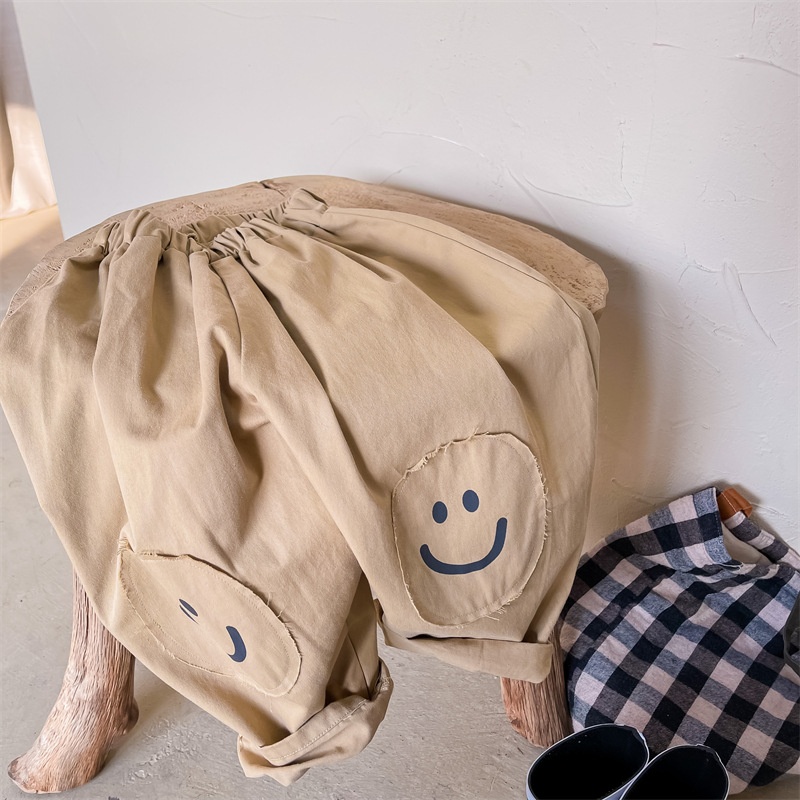 Baby Children's Smiley Face Casual Pant