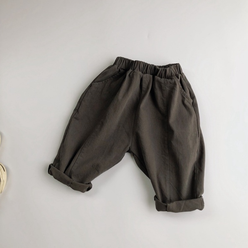 Baby Toddler Twill Casual Carrot Pants
