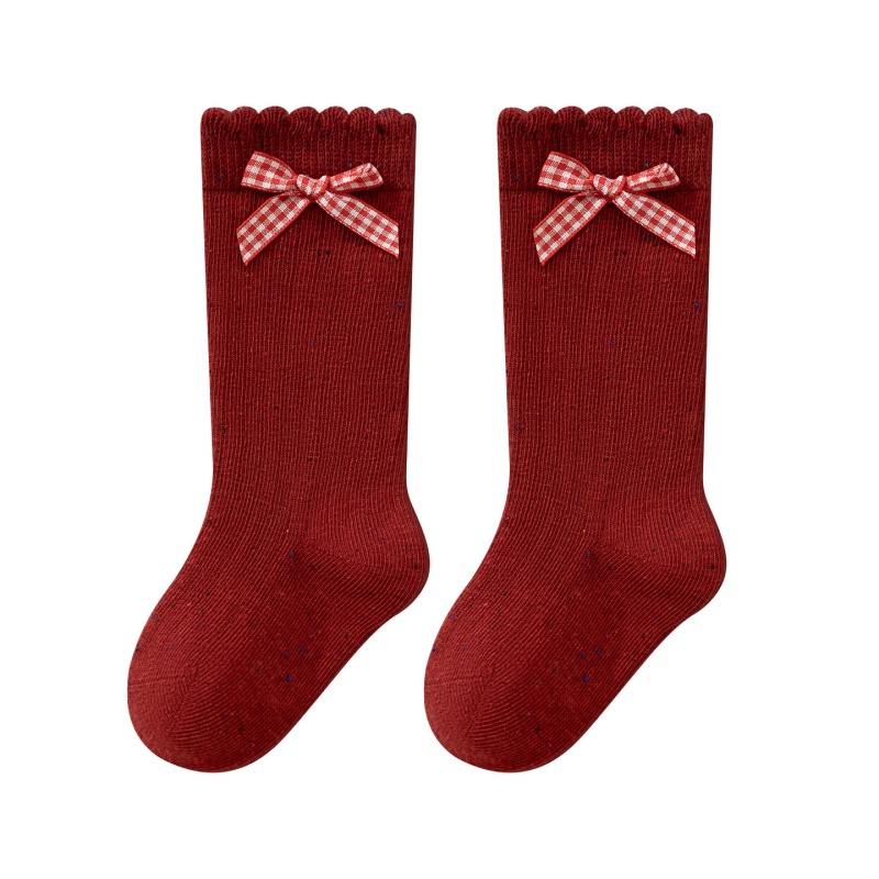 Baby Toddler Girls red princess socks