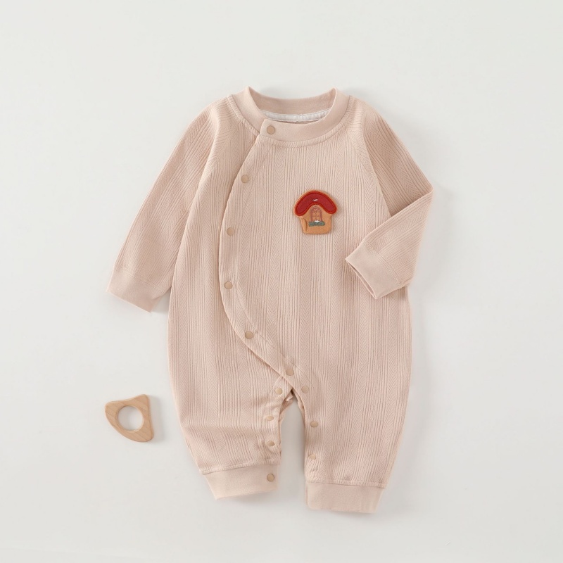 Baby Solid Color 3D Cartoon Romper