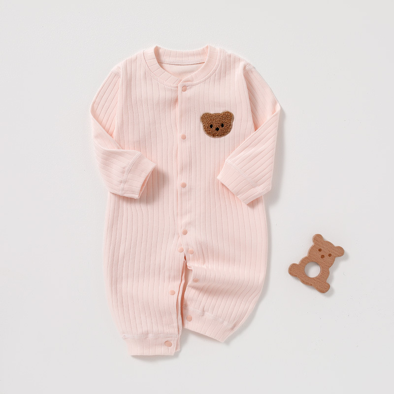 Baby Newborn Cute Animal Bear Pit Strip Romper