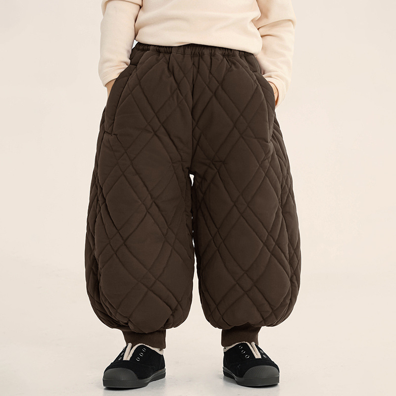 Baby Kids' Fleece-Lined Cuffed Pants