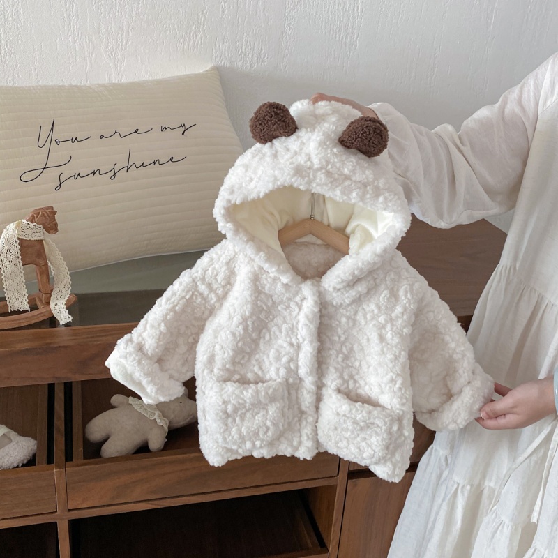 Baby & Kids Bear Ear Fleece Outerwear