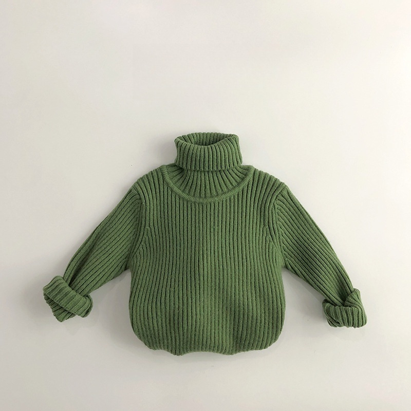Baby & Kids Multi-Color High-Neck Base Layer Sweater