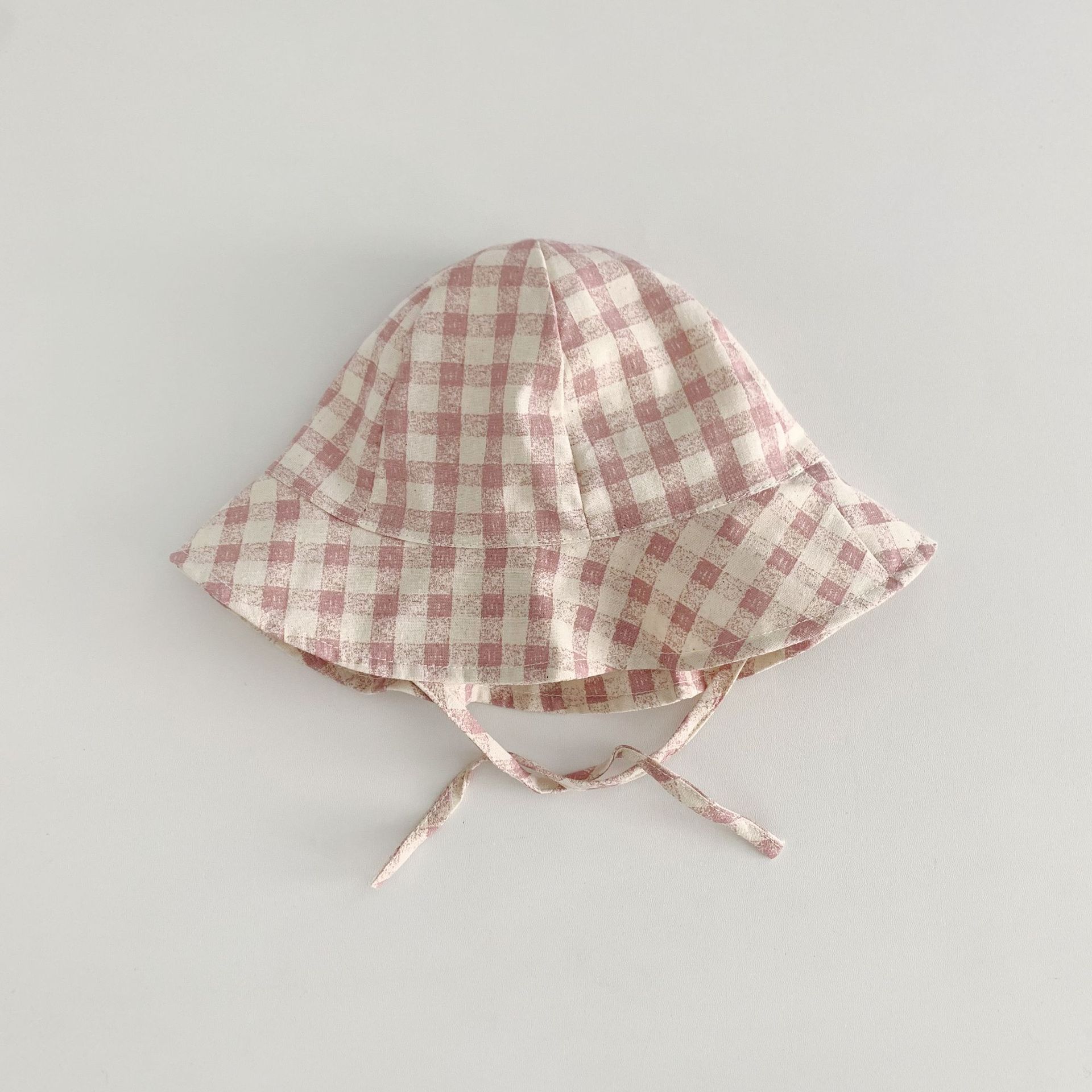 Baby Toddler Striped Polka Dot Checkerboard Bucket Hat
