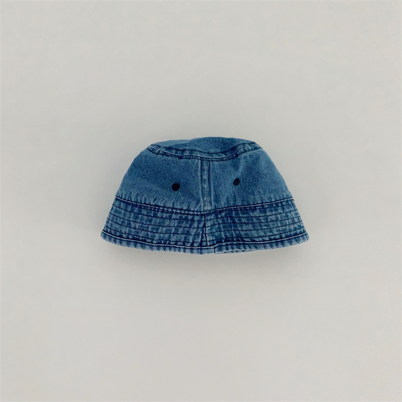 Baby Flat-Top Denim Bucket Hat