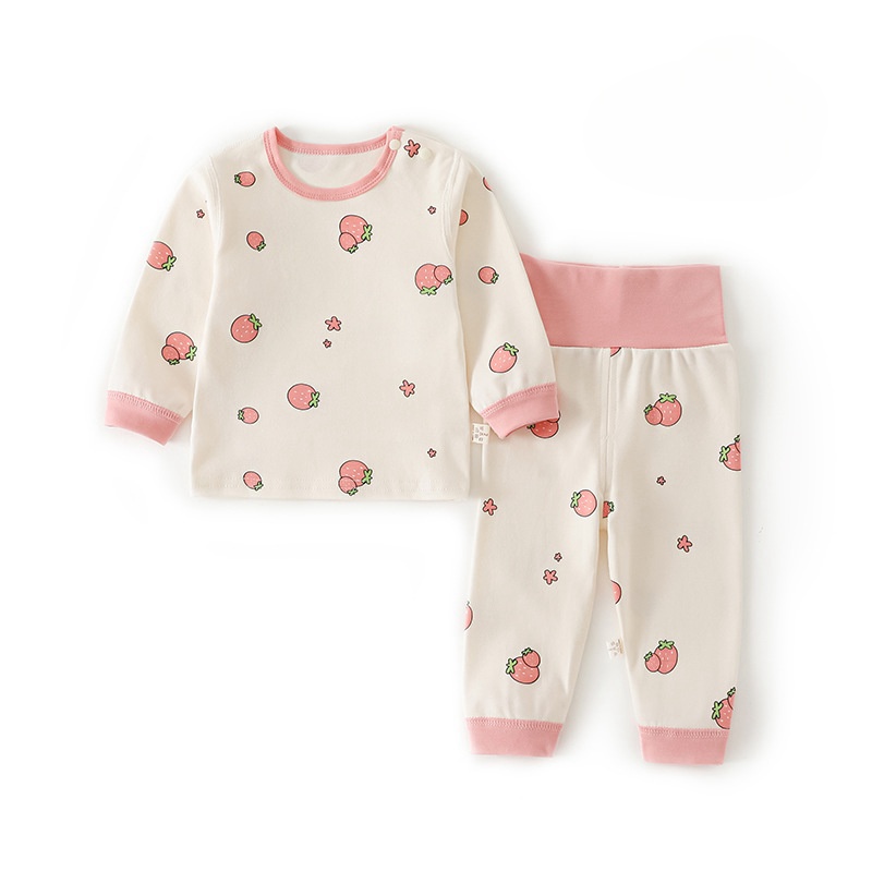 2 Piece Baby Toddler High Waist Split Set
