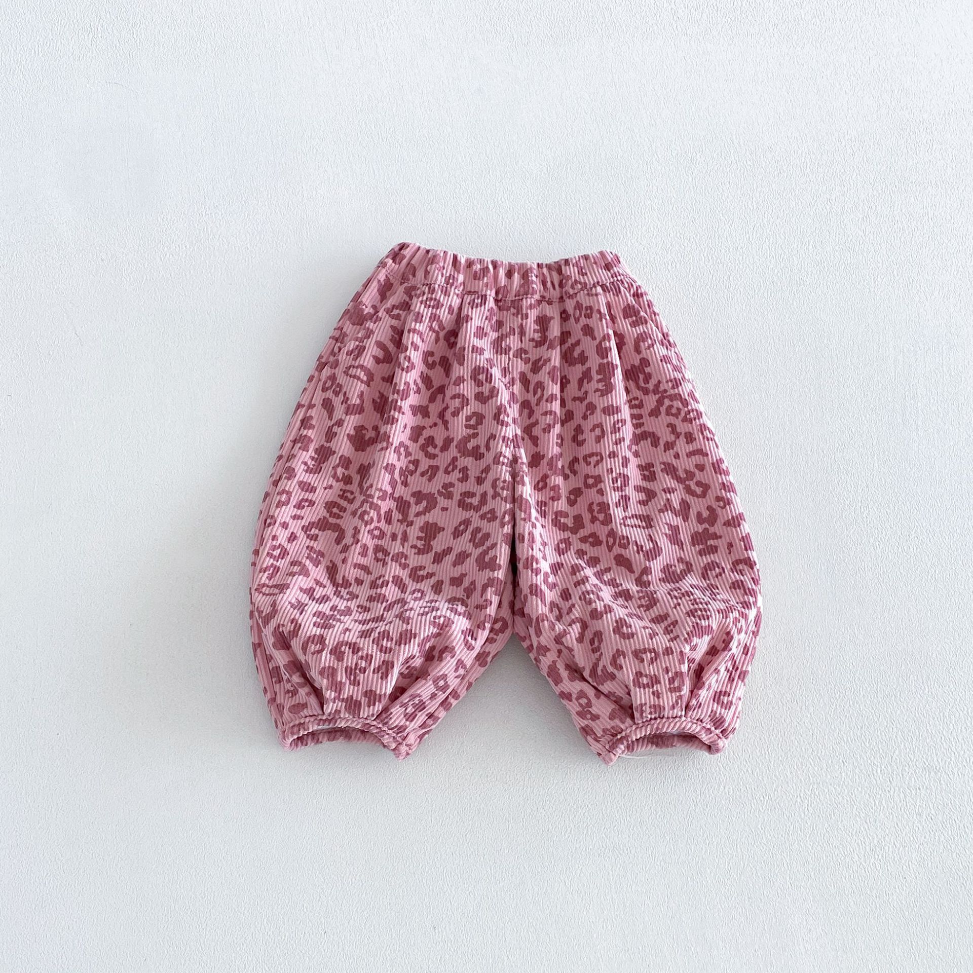 Kids Polka Dot Leopard Print Pants