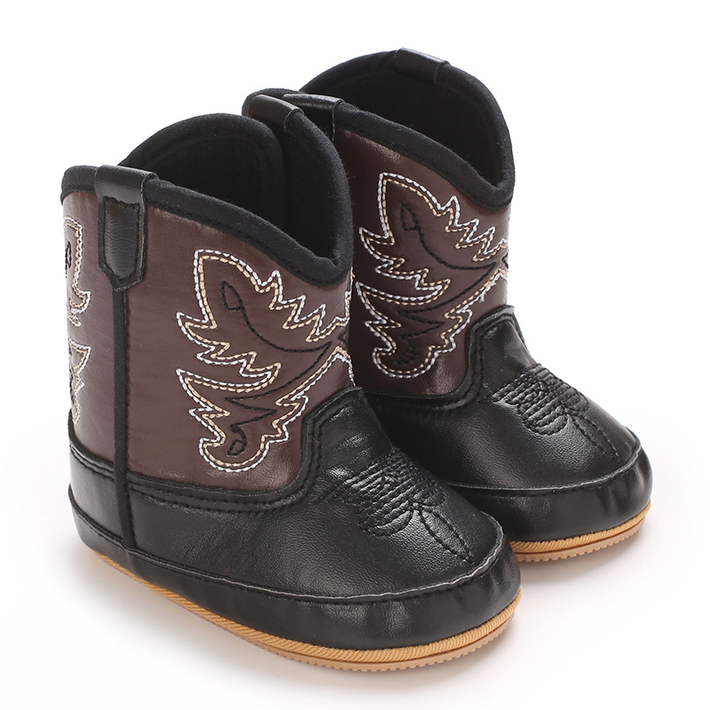 Baby British High-Top Boots Shoes