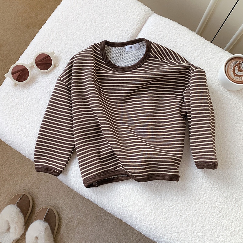 Baby Toddler Striped Sweatshirt