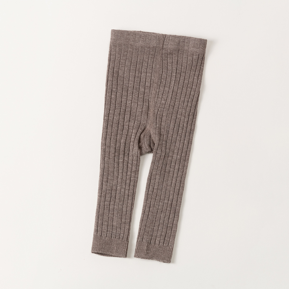 Baby & Kid Solid Color Ribbing Leggings