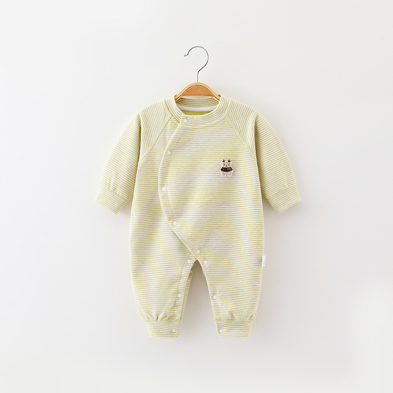 Baby Newborn Bear Stripe Romper