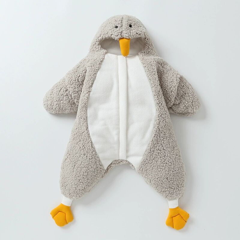 Baby Warm Animal Penguin  Romper