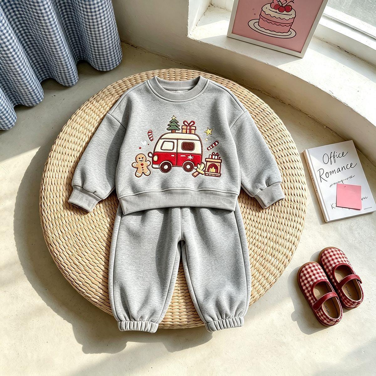 Kids Christmas Leisure 2-Piece Set