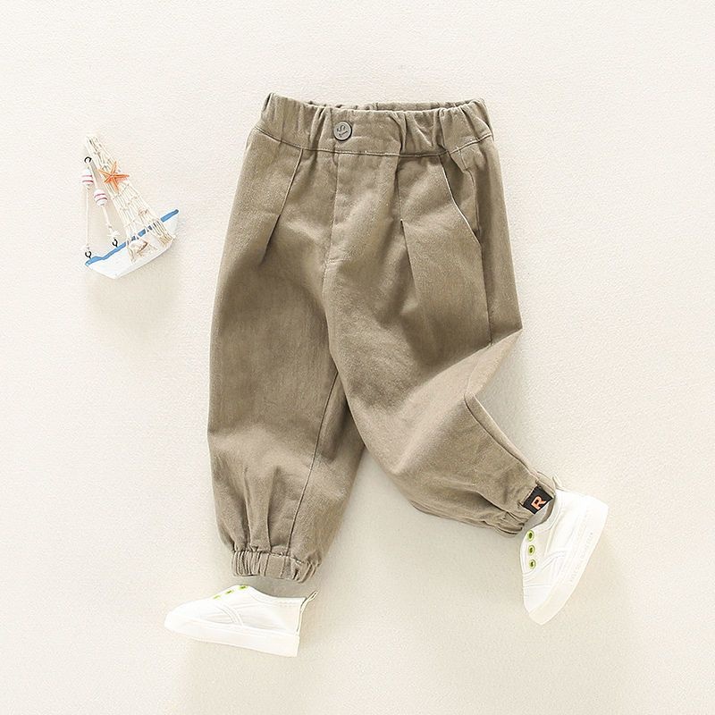 Baby Toddlers Cuffed Casual Pants