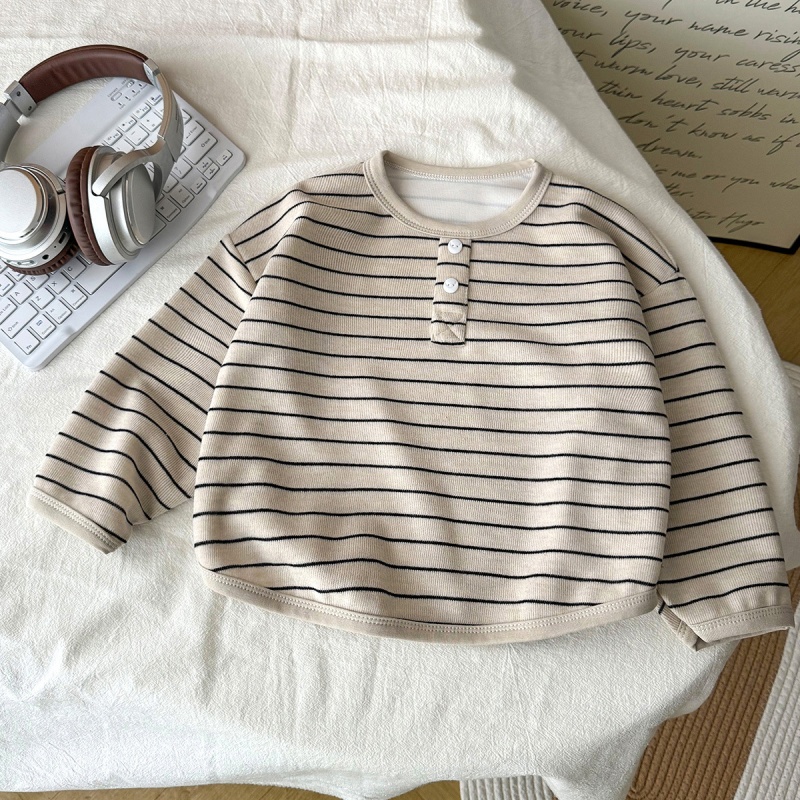 Baby Kids Striped Long-Sleeve T-Shirt