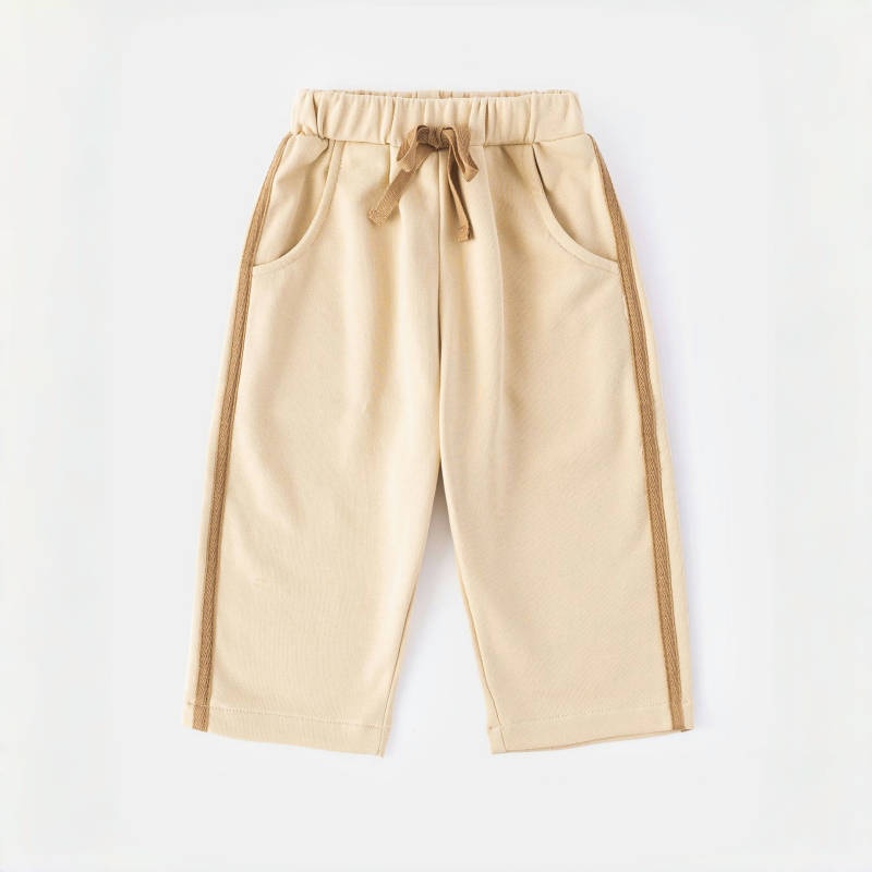 Baby Toddler Bow Tie Stripe Patchwork Pant