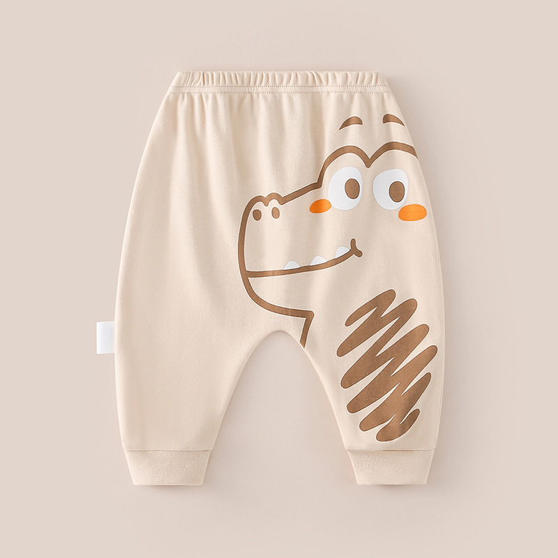 Baby Cartoon Animal Footwear PP Pants
