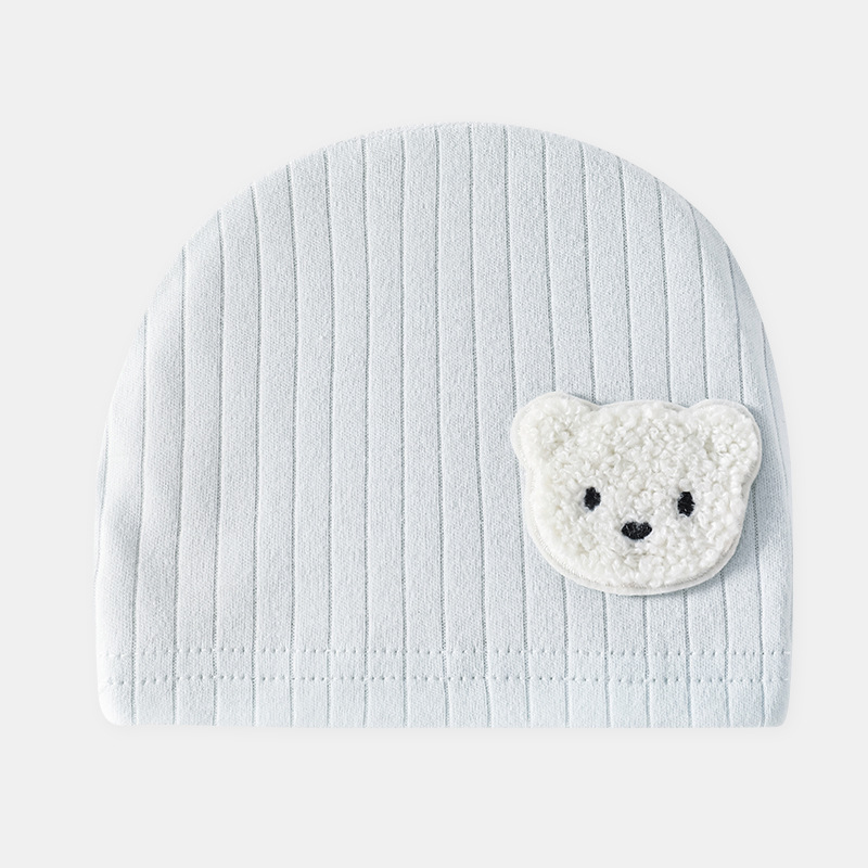 Baby Solid Color Bear Hat