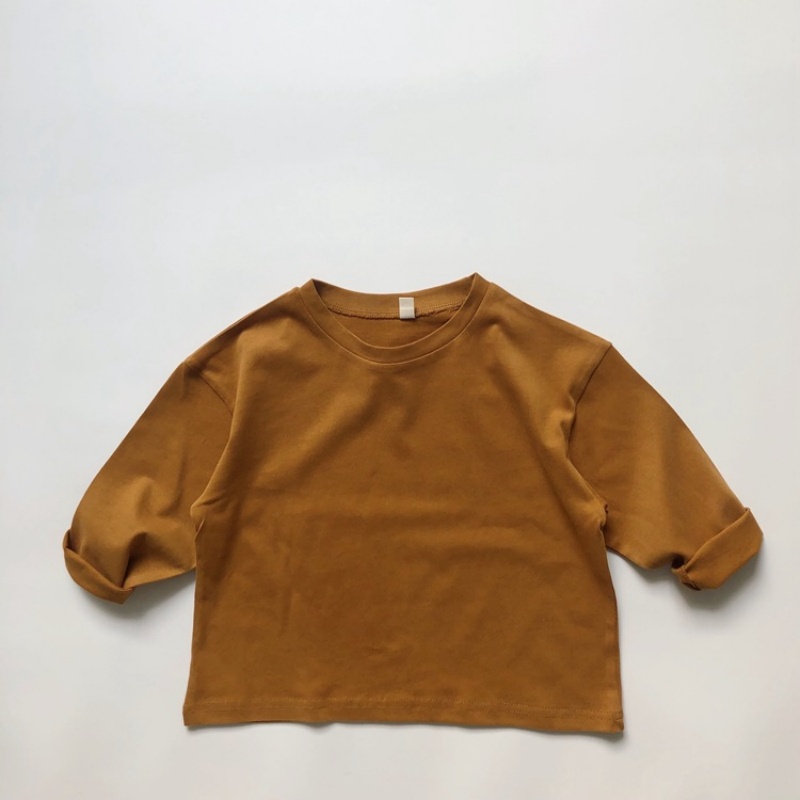 Baby Toddler Drop Shoulder Multi-Color T-Shirt Top