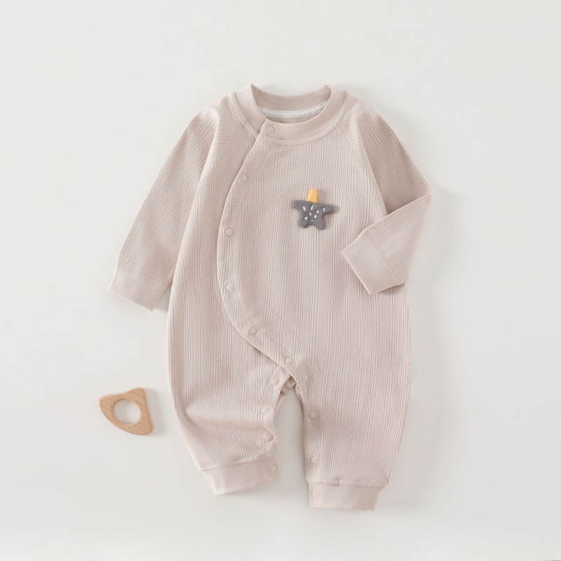 Baby Solid Color 3D Cartoon Romper