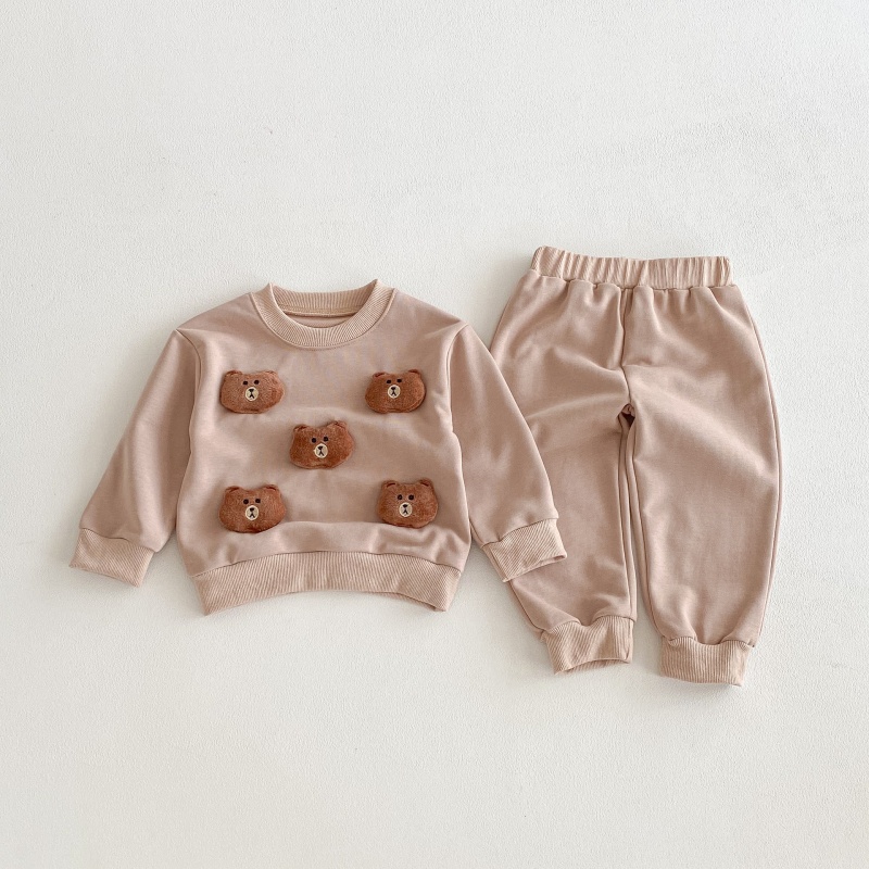2-Piece Baby Toddler 3D Duck Animal Hoodie Set