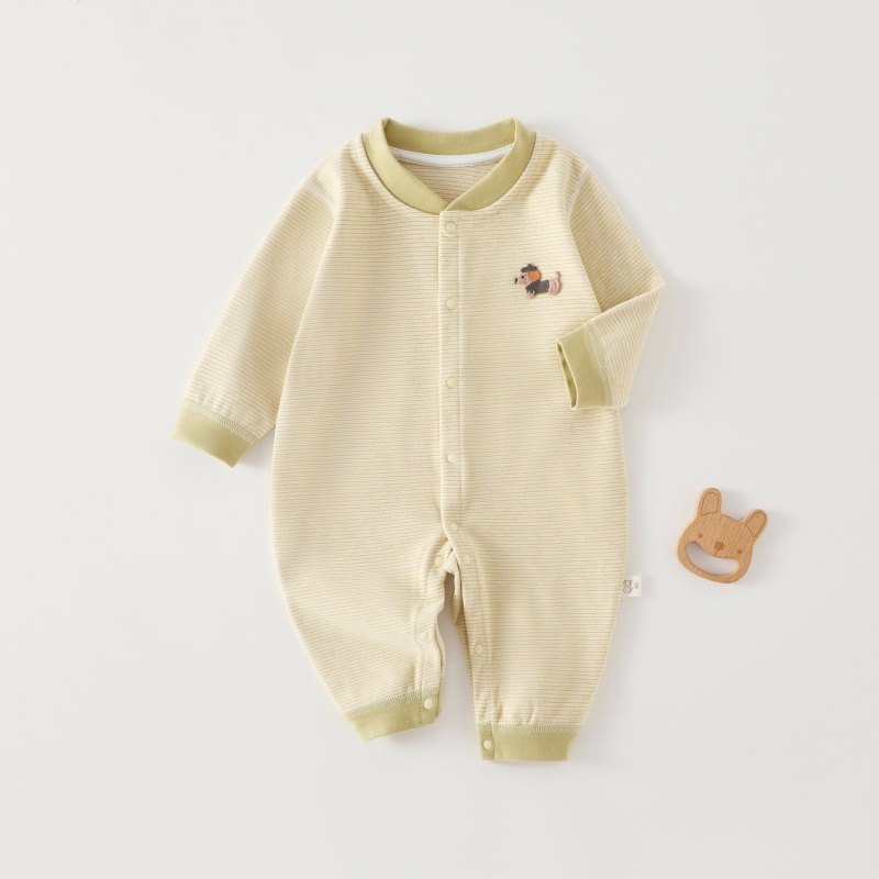 Baby Striped Dachshund Romper