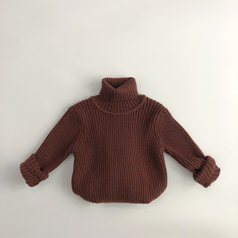 Baby & Kids Multi-Color High-Neck Base Layer Sweater