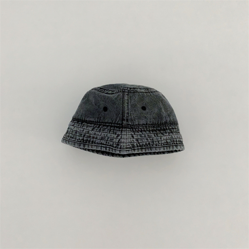 Baby Flat-Top Denim Bucket Hat