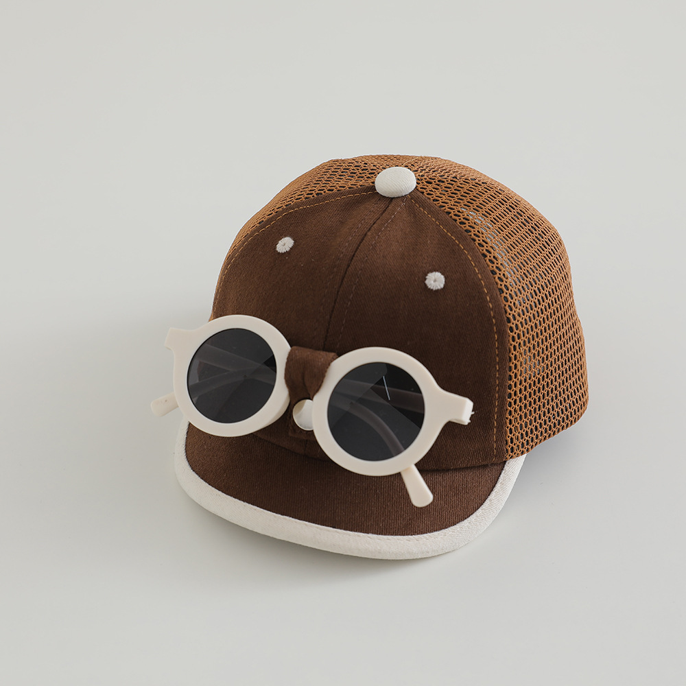 Baby Mesh Sunglasses Baseball Hat
