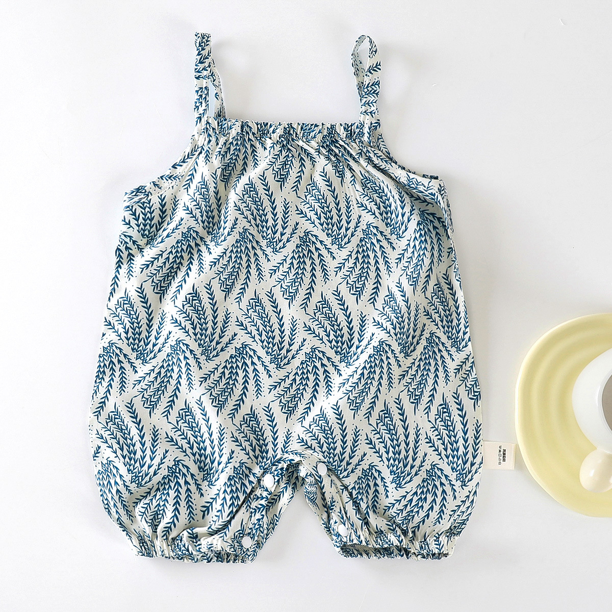 Baby Animal Floral Print Camisole Onesie
