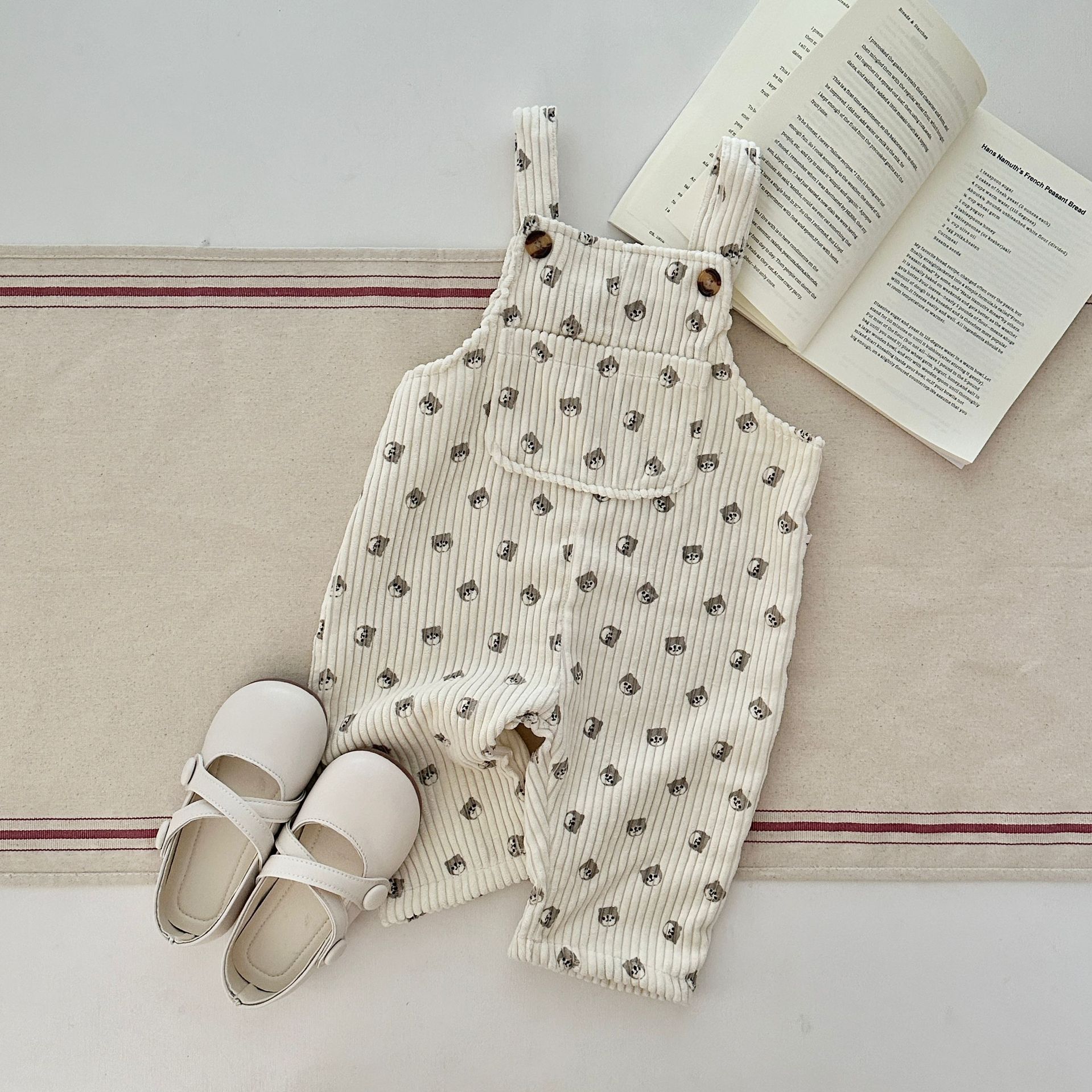 Baby Polka Dots Floral Animal Print Overalls