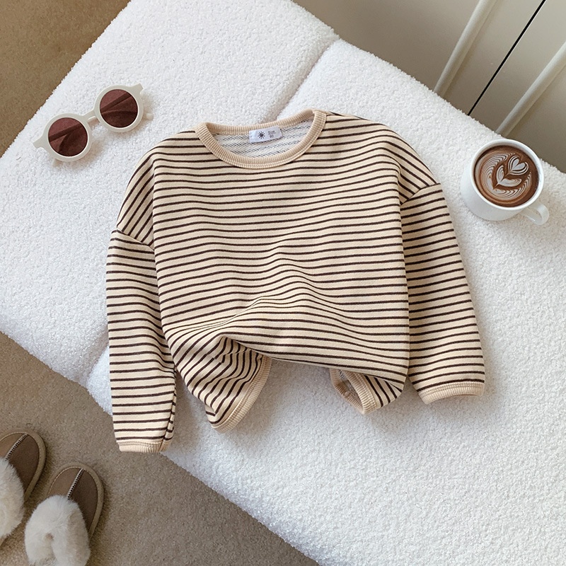 Baby Toddler Striped Sweatshirt