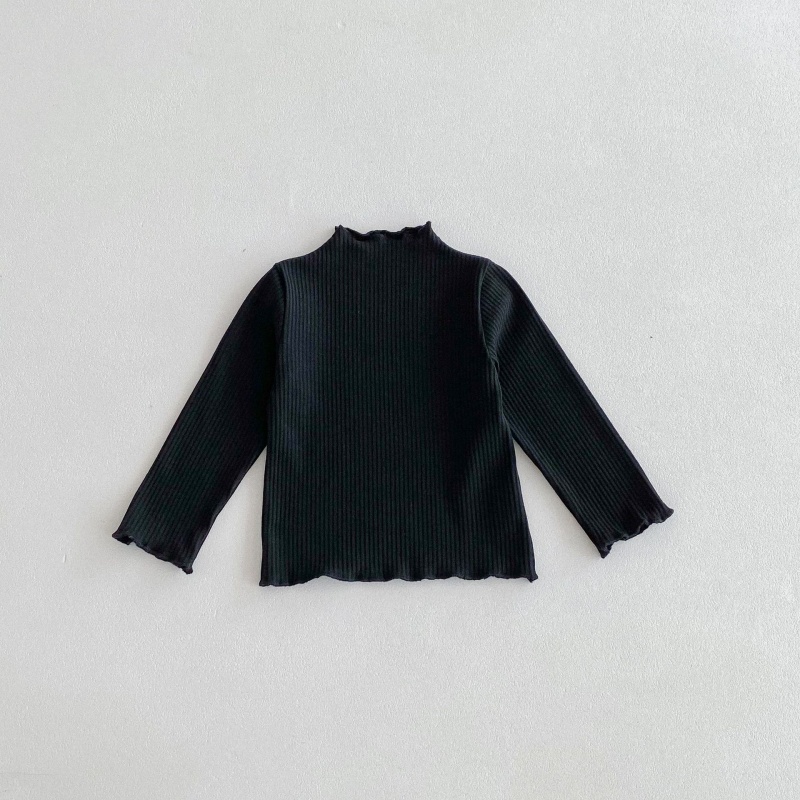 Baby Toddler Girls Half Turtleneck Bottom Top