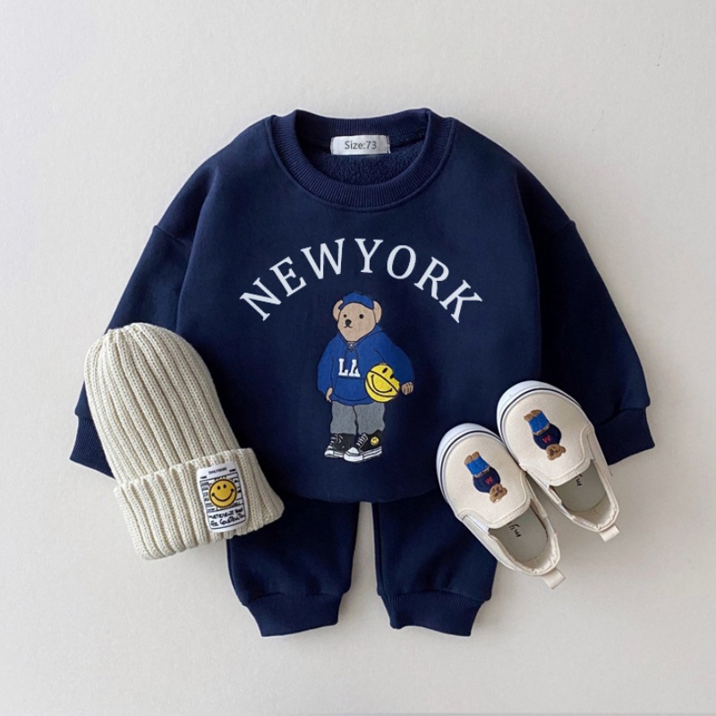 2-Piece Baby Toddler Sweatshirt Set
