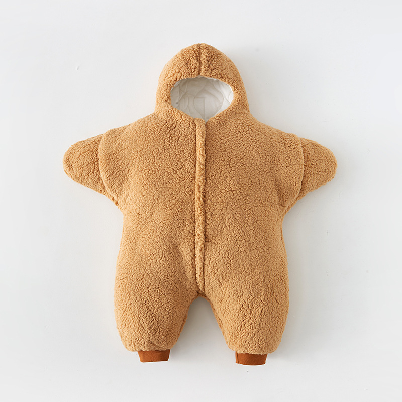 Newborn Baby Starfish Multicolor Romper Sleeping Bag