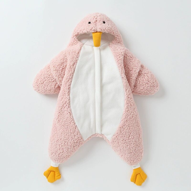Baby Warm Animal Penguin  Romper