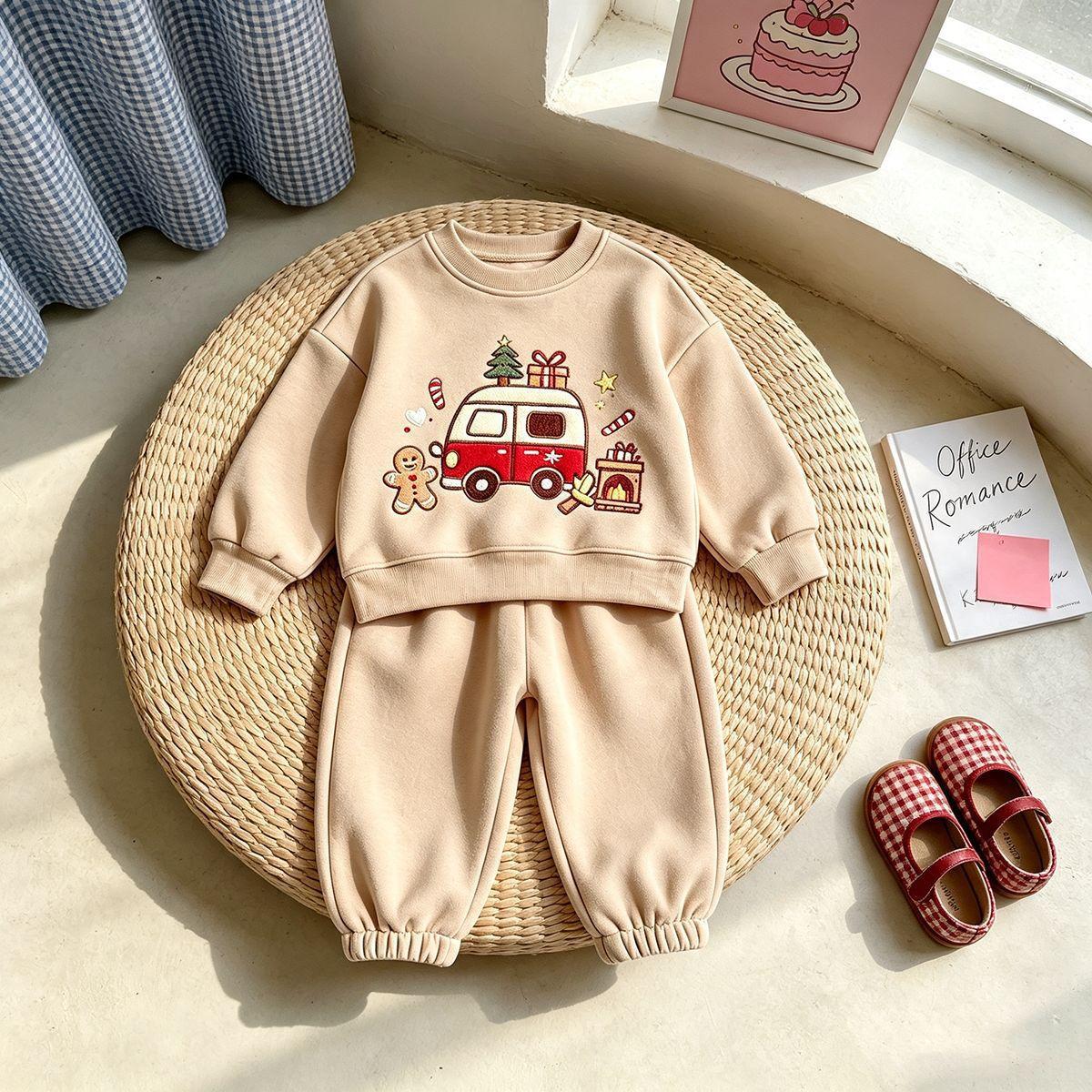 Kids Christmas Leisure 2-Piece Set