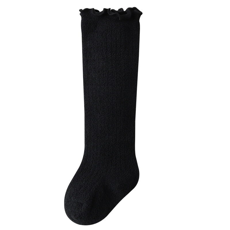 Baby Newborn Knee High Plush Stockings