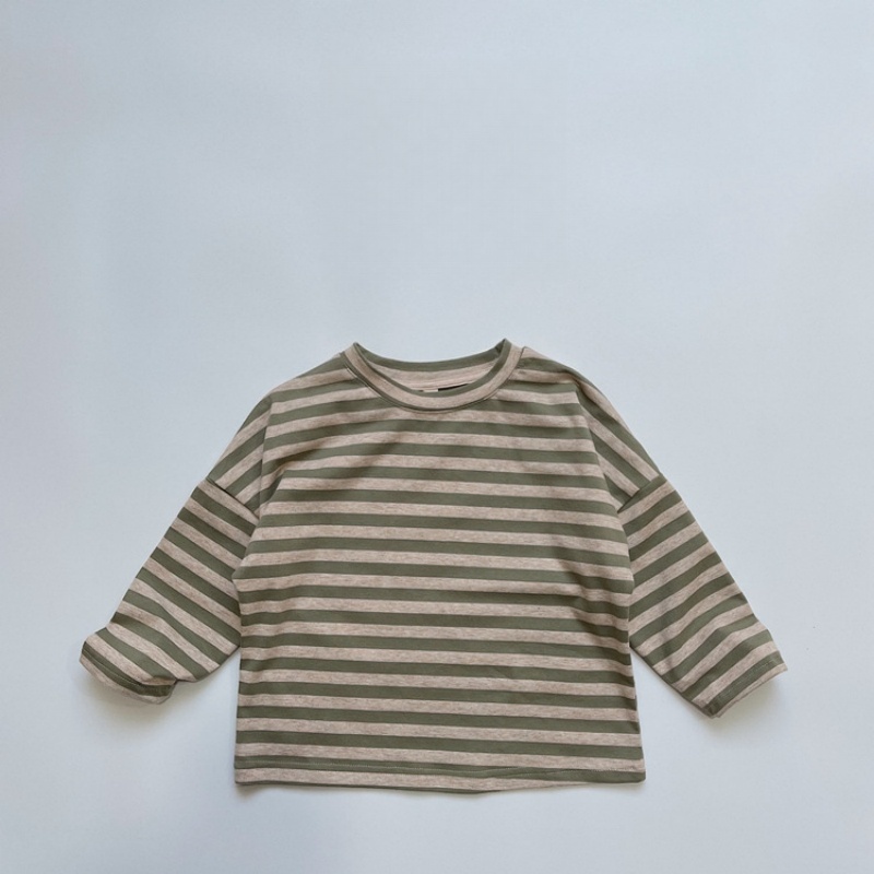 Baby Toddler Striped Long Sleeve T-Shirt Top