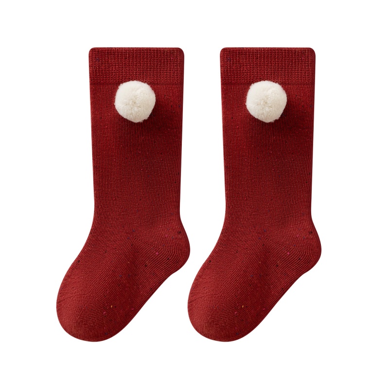 Baby Toddler Girls red princess socks
