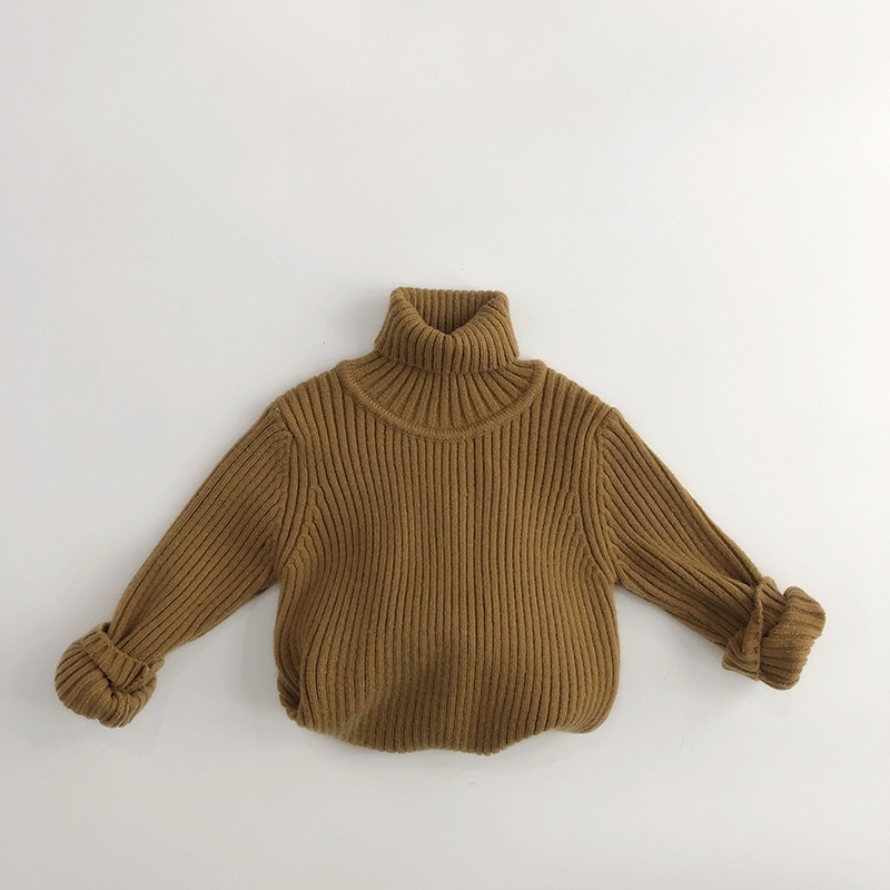 Baby & Kids Multi-Color High-Neck Base Layer Sweater